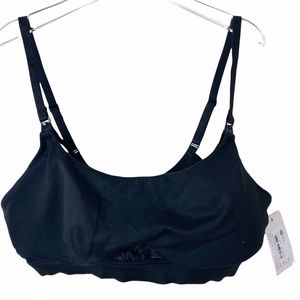 NWT Auden Black Lightly Lined Nursing Lounge Bra Size S